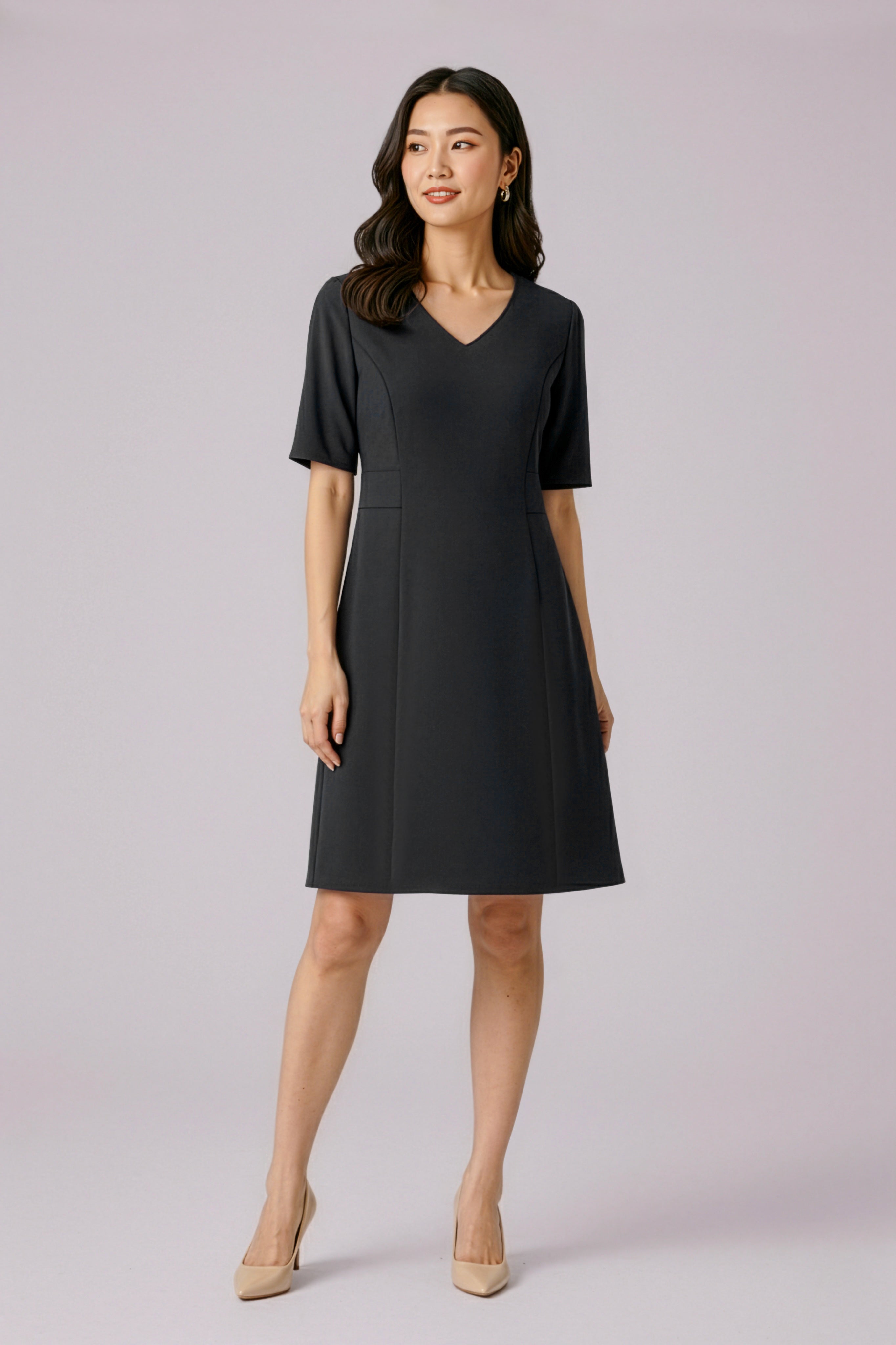 Biz Corporates Siena Short Sleeve Dress