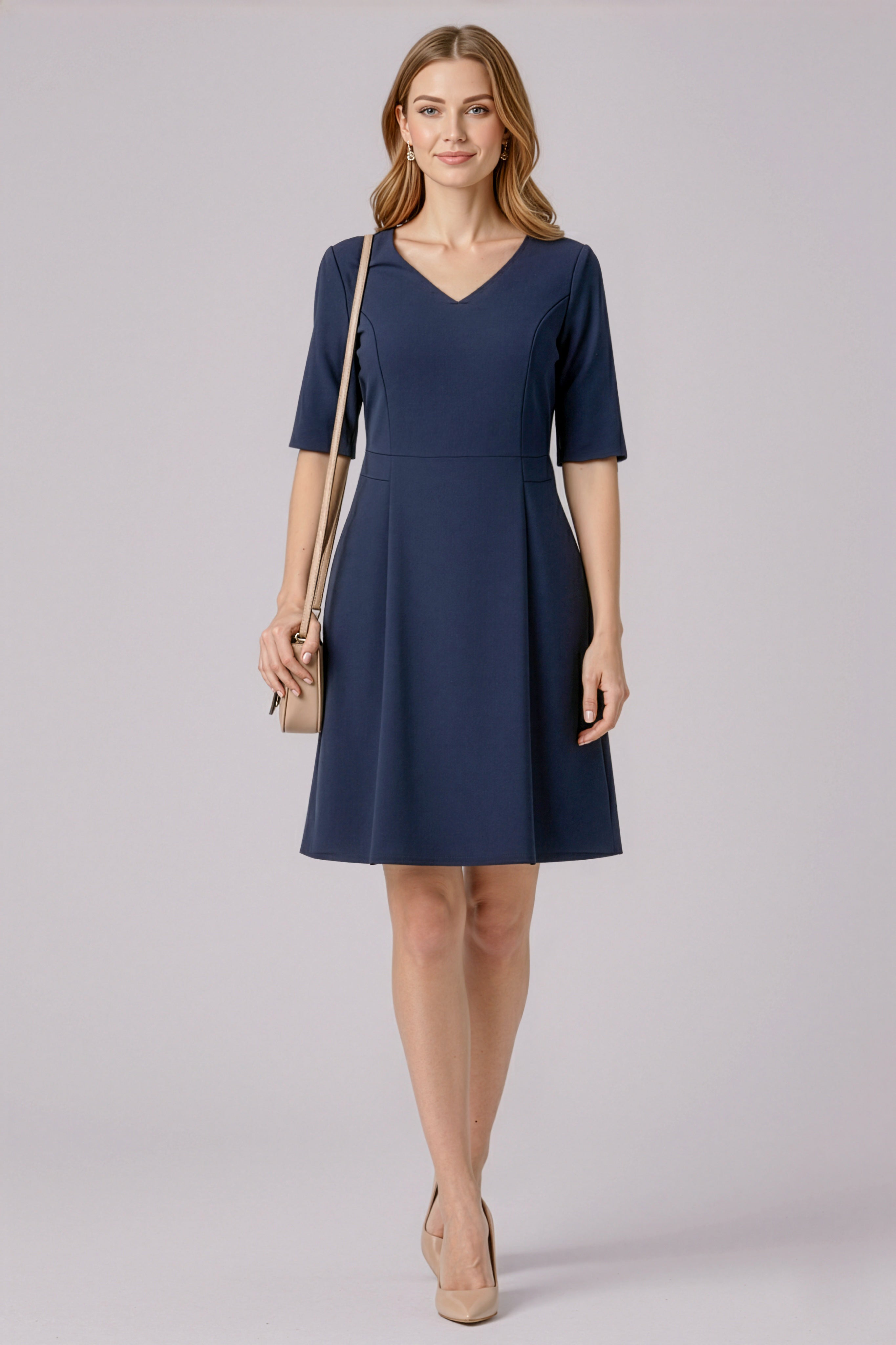Biz Corporates Siena Short Sleeve Dress