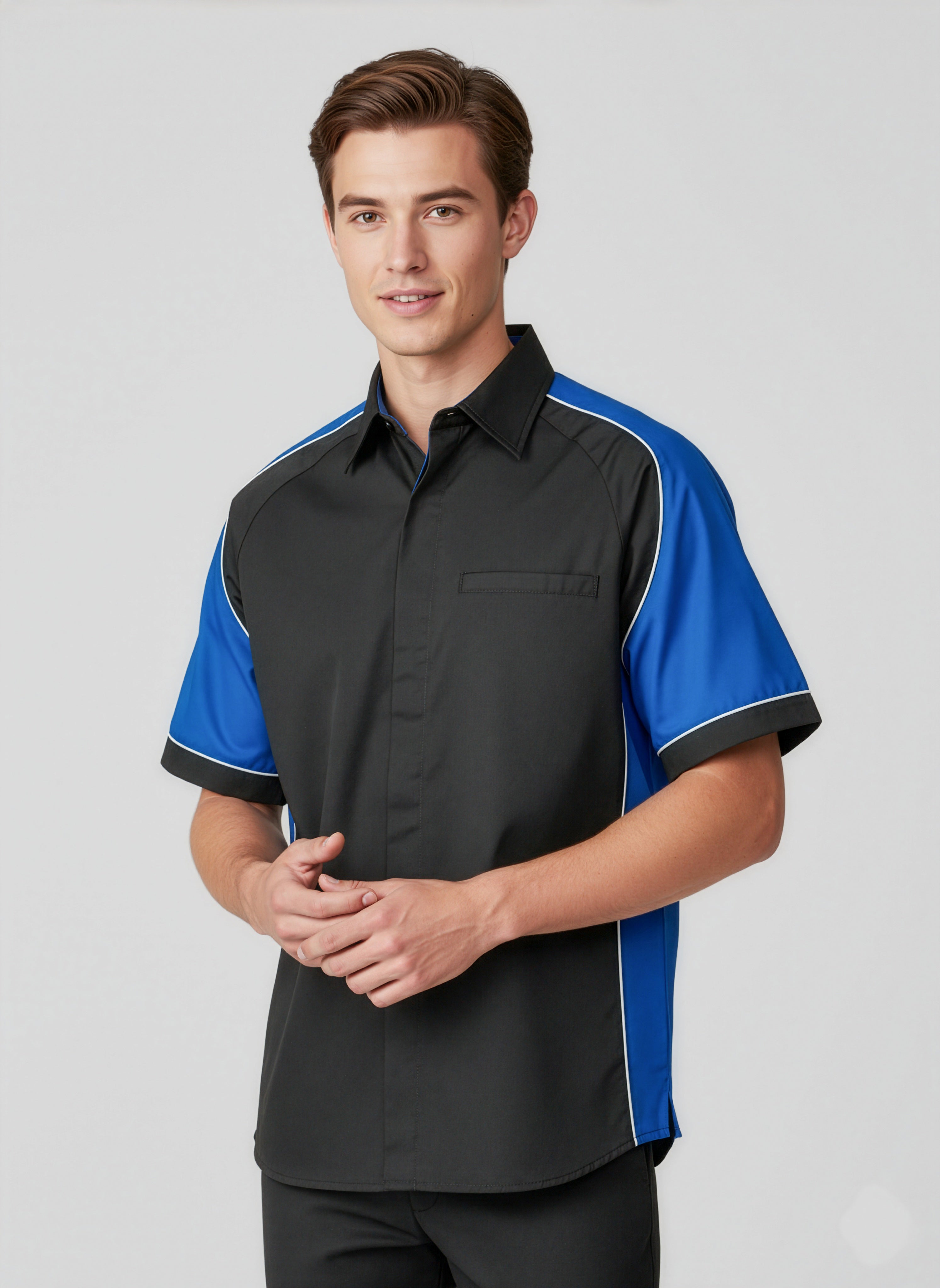 Biz Mens Nitro Short Sleeve Shirt