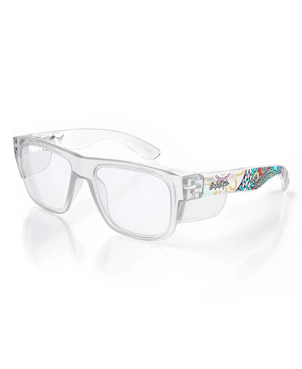 SafeStyle Fusions Clear Frame Clear Lens Art Series V2