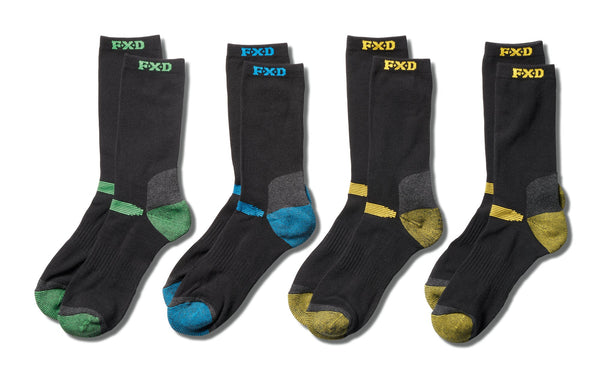 FXD SK-2 Tech Work Socks 4 Pack