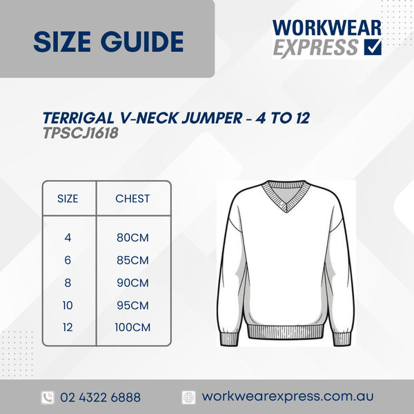 Terrigal Public School V Neck Jumper