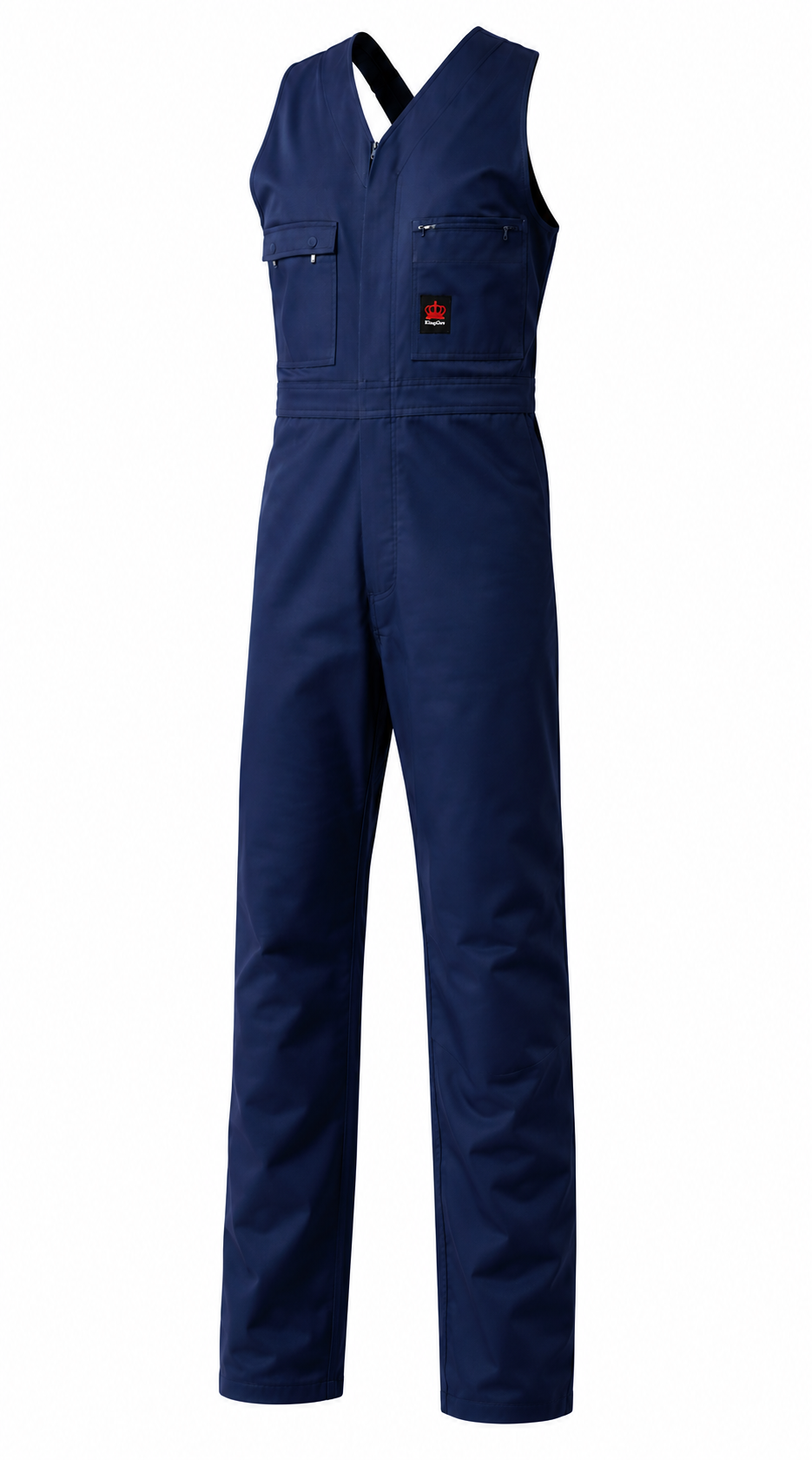 King Gee Originals Sleeveless Cotton Drill Work Overalls