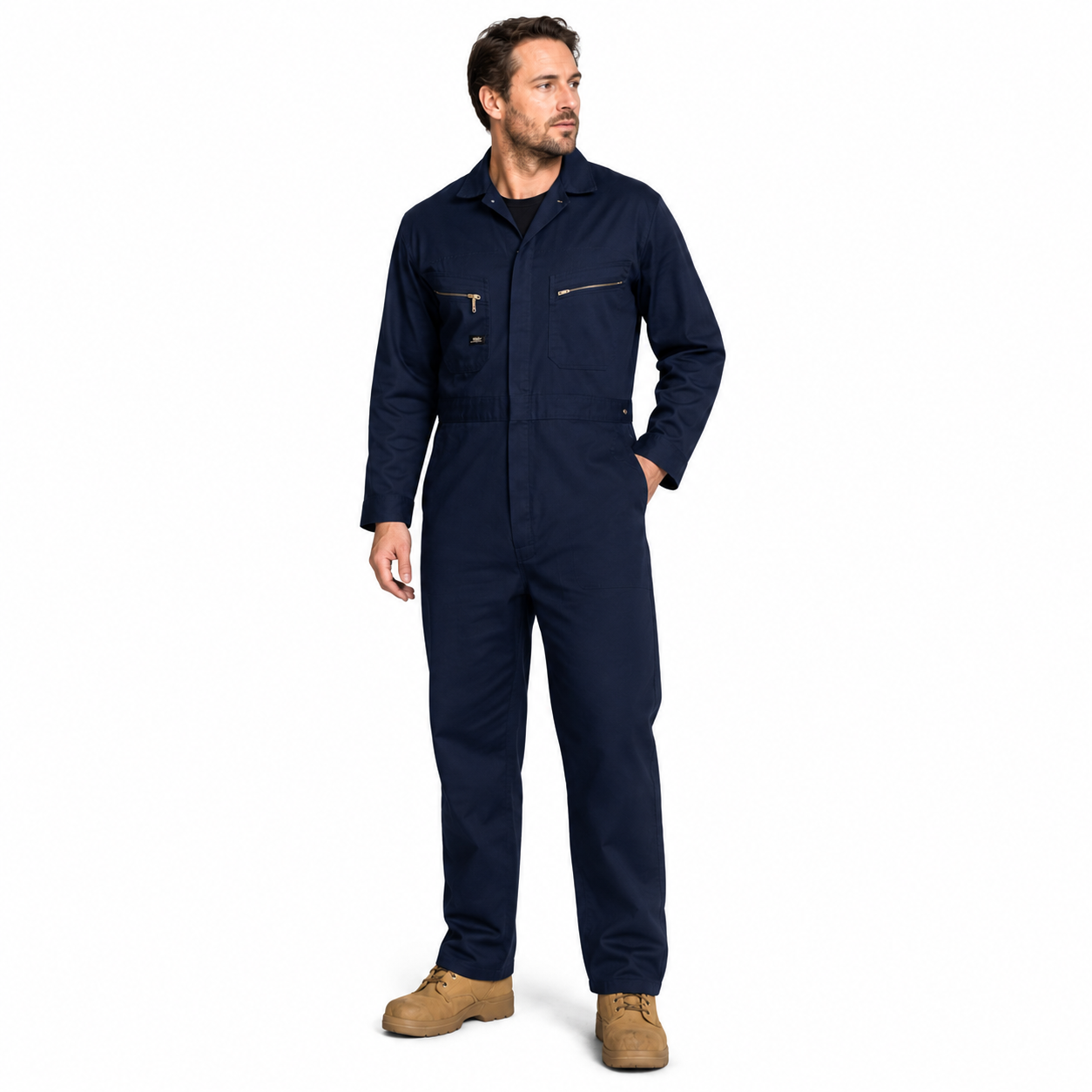 Bisley Cotton Drill Coverall