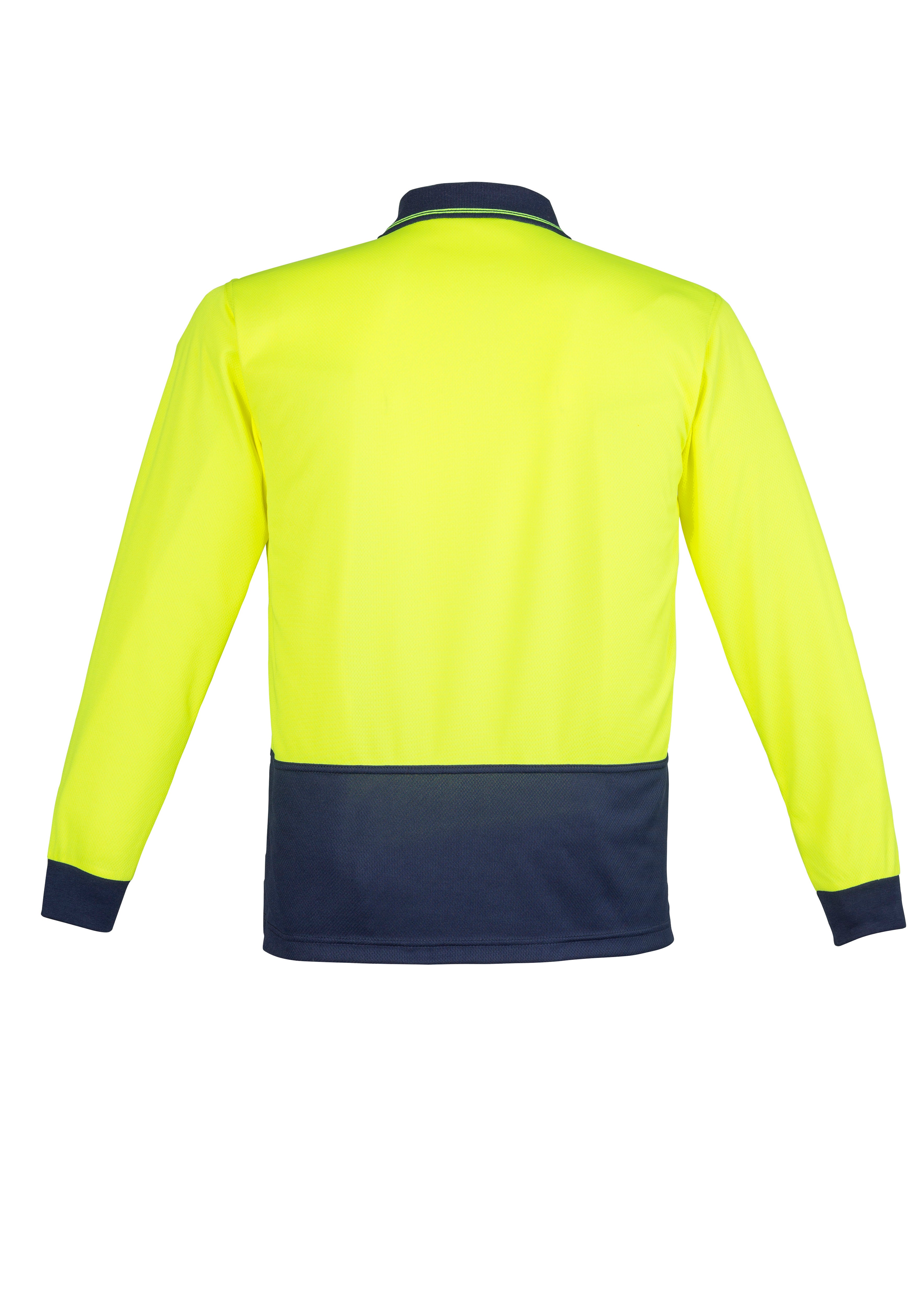 Syzmik Unisex Hi Vis Basic Spliced L/S Polo