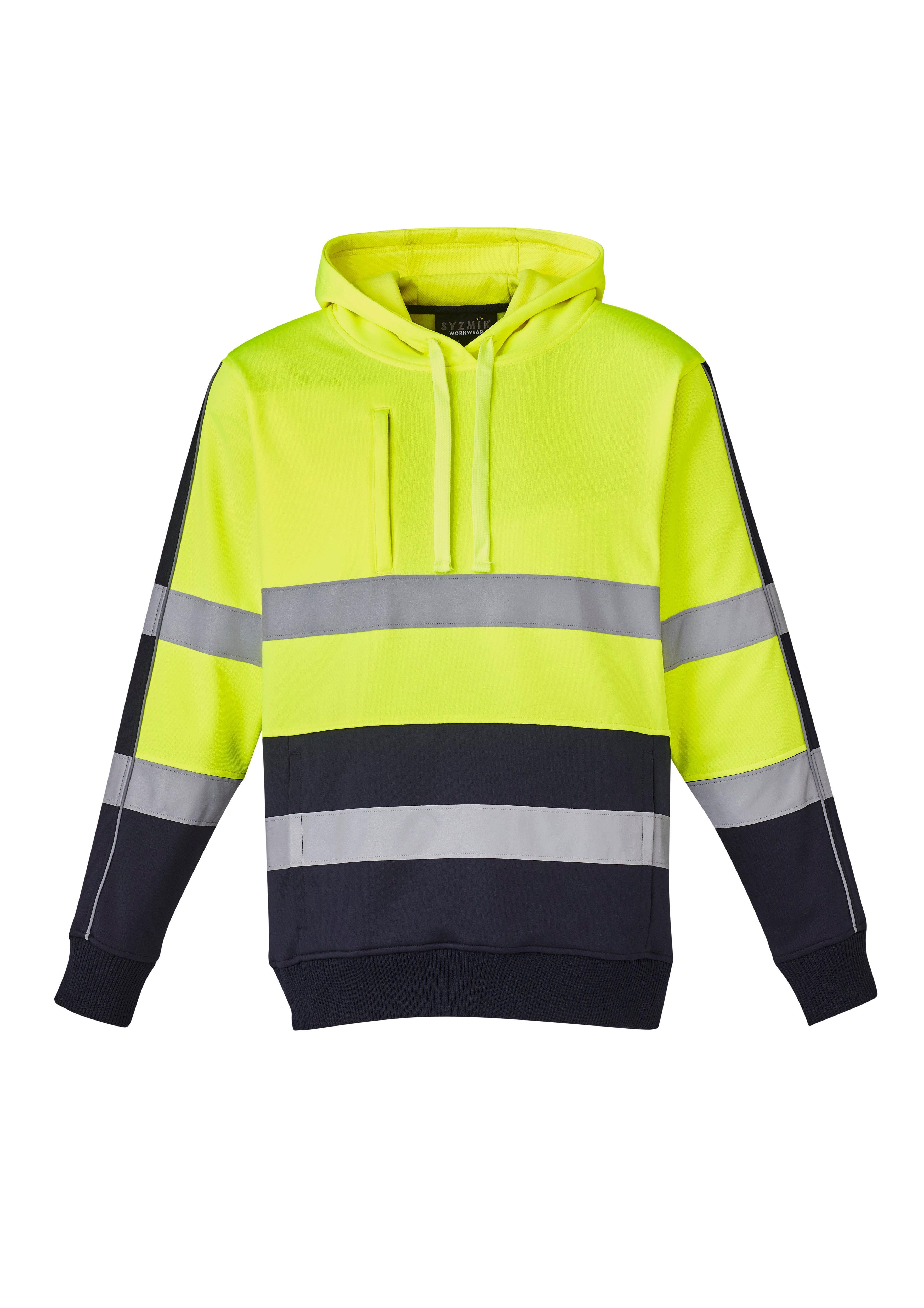 Syzmik Unisex Hi Vis Stretch Taped Hoodie
