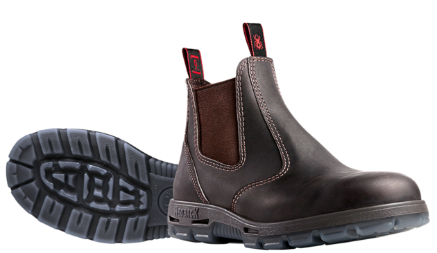Redback Bobcat Slip On Work Boot - Safety Toe