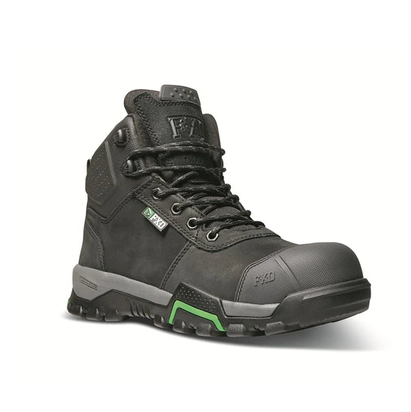 FXD WB-2 Mid Cut Zip Side Work Boot Composite Toe