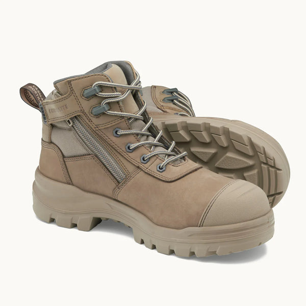 Blundstone 8553 Rotoflex 5in Zip Boot Safety Toe