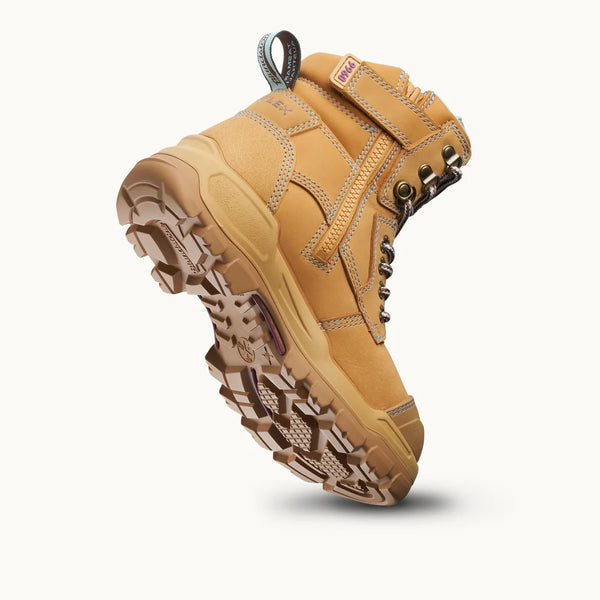 Blundstone 9960 Ladies Rotoflex 6in Zip Boot Safety Toe