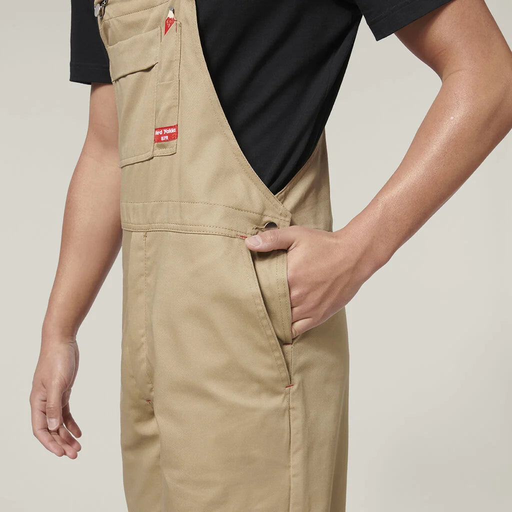 Hard Yakka Bib And Brace Cross Back Cotton Overall