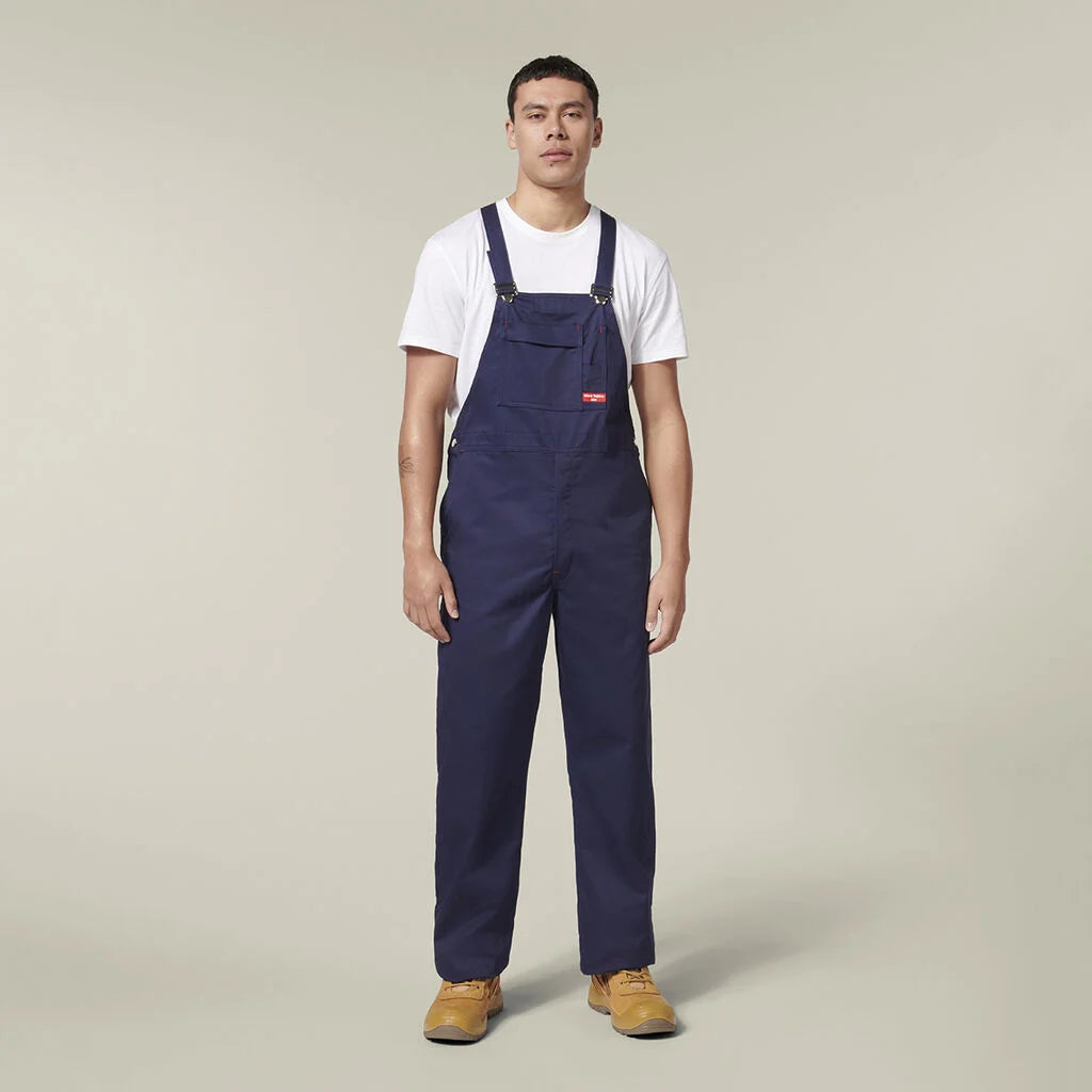 Hard Yakka Bib And Brace Cross Back Cotton Overall