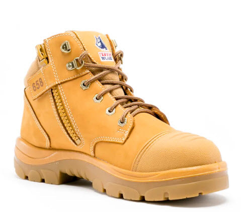 Steel Blue 312658 Parkes Zip Scuff Cap Boot - Wheat