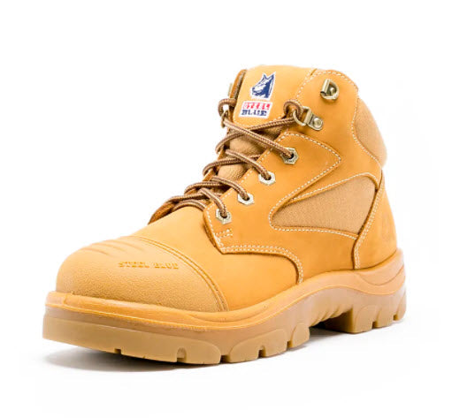 Steel Blue 312658 Parkes Zip Scuff Cap Boot - Wheat