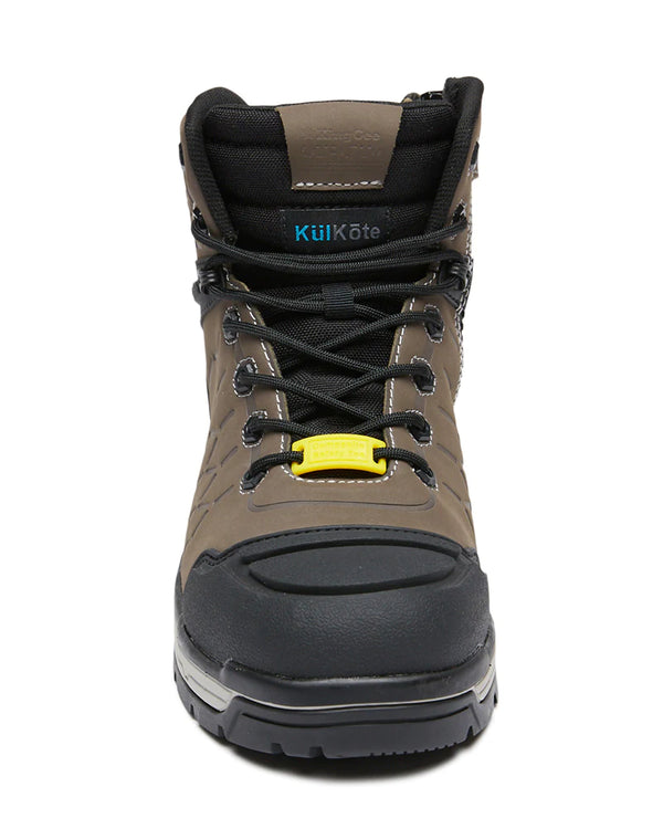 King Gee Quantum Safety Boot - Cedar/Black