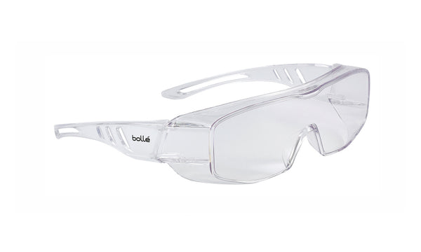 Bolle 1680501 Overlight Safety Glasses - Clear