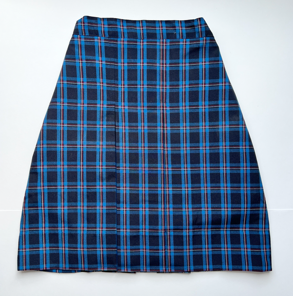 Kincumber High School Girls Skirt - Tartan Blue