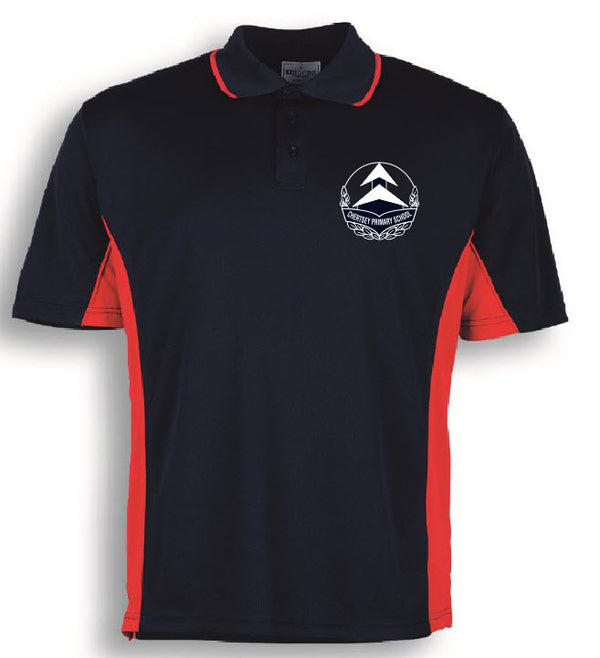 Chertsey Primary School Polo - Mari House (Navy/Red)