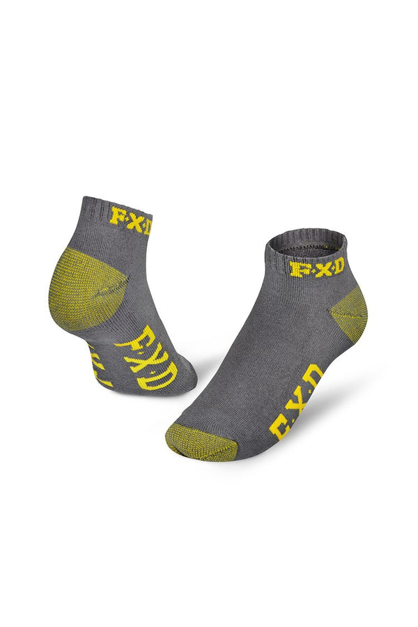 FXD SK3 - 5 Pack Multi Coloured Ankle Socks