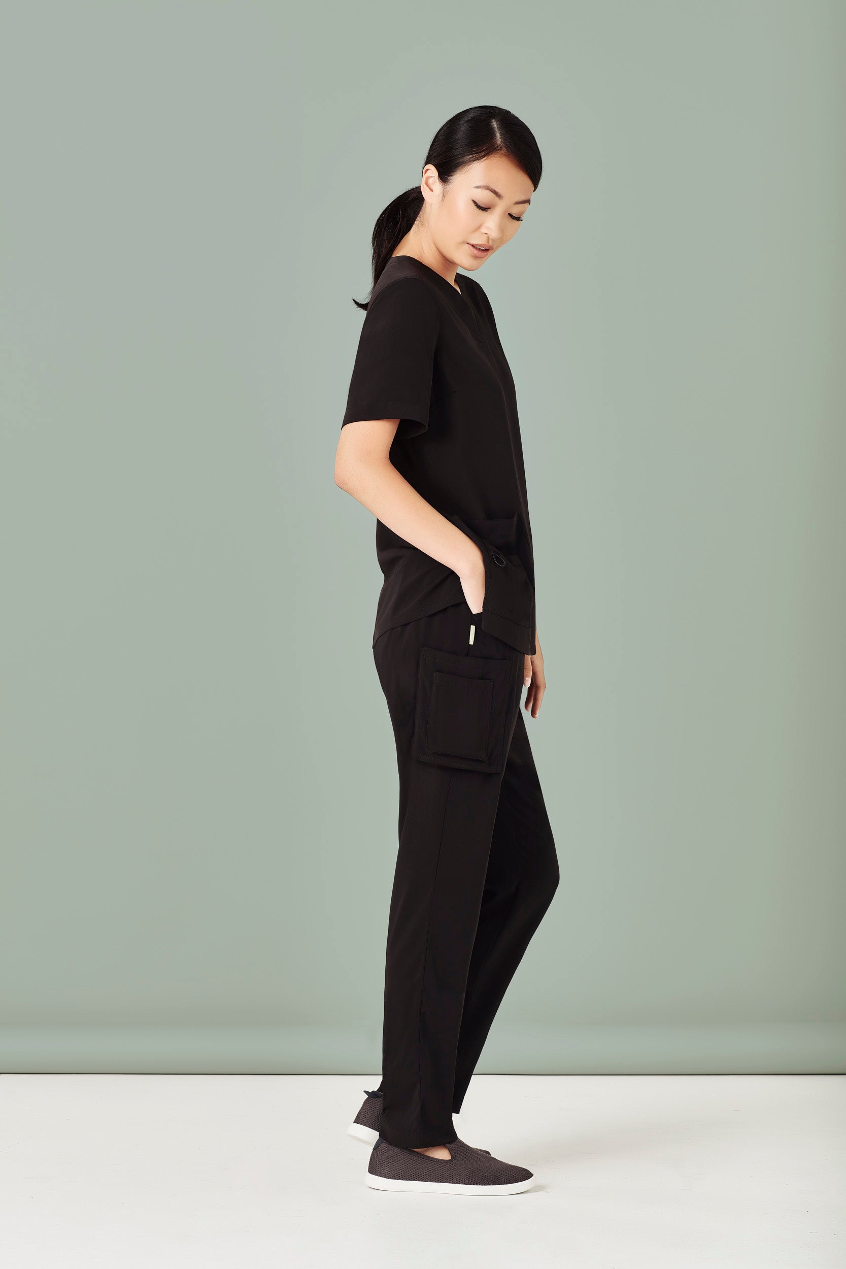 Biz Care Avery Ladies Multi Pocket Slim Leg Pant