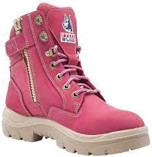 Steel Blue 512761 ladies  Southern Cross Zip Boot - Pink