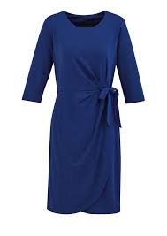 Fashion Biz BS911L Ladies Paris Dress - French Blue