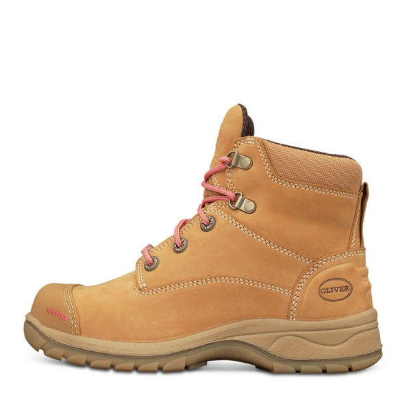 Oliver 49-432Z Ladies Zip Sided Boot - Wheat