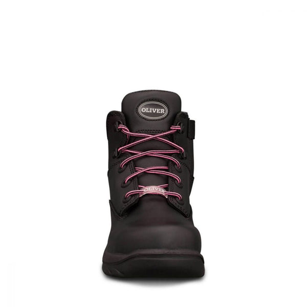 Oliver 49-445Z Ladies Zip Sided Boot - Black