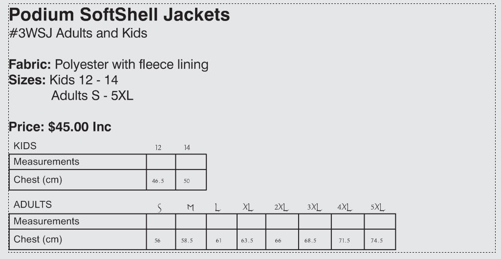 Kincumber High School Softshell Jacket