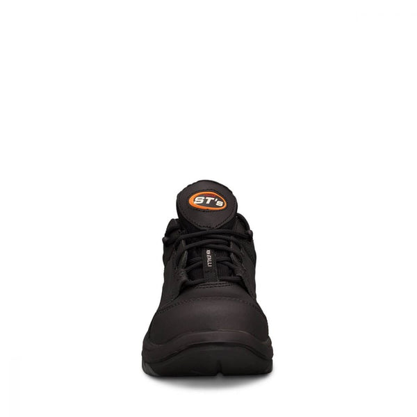Oliver Lace Up Safety Sports Shoe - Black
